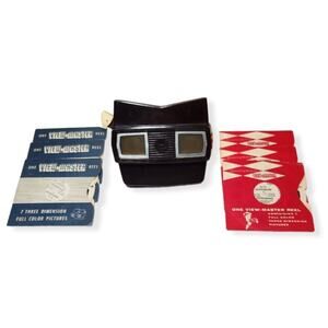 Disneyland Sawyer View-Master Vintage 1950's With 6 Reels Pre-owned